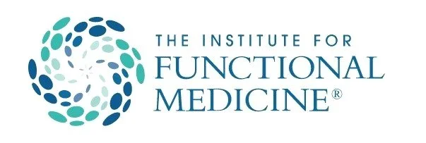 The Institute for Functional Medicine logo with blue spiral design.