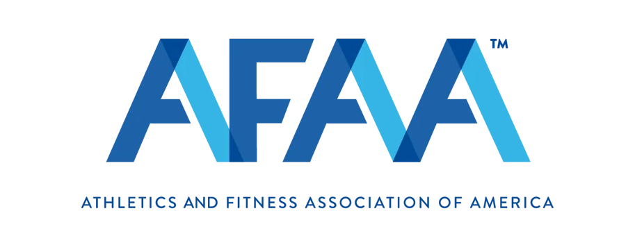 AFAA logo, Athletics and Fitness Association of America