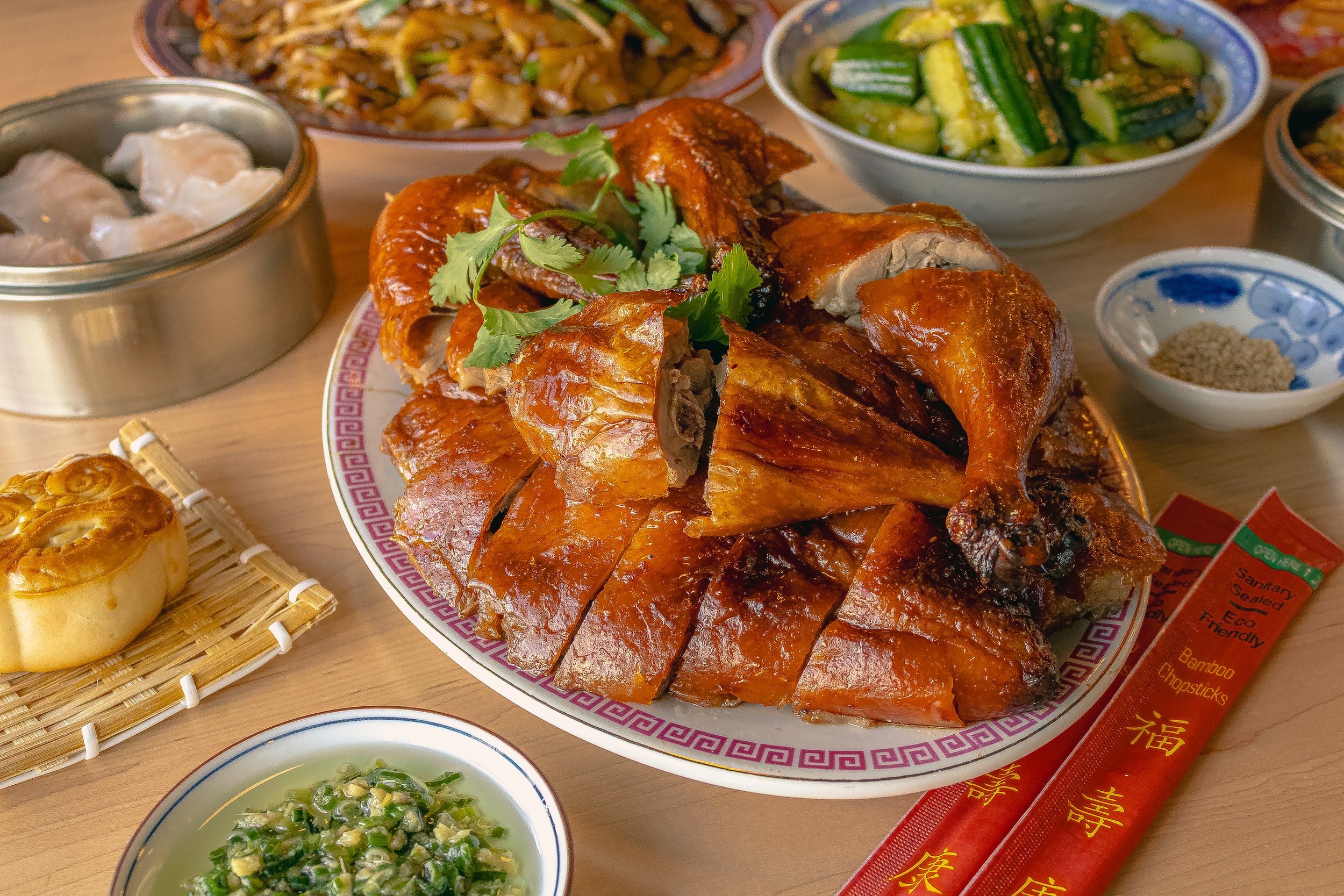 Food spread of Kai Kai BBQ & Dumplings in Orlando, FL