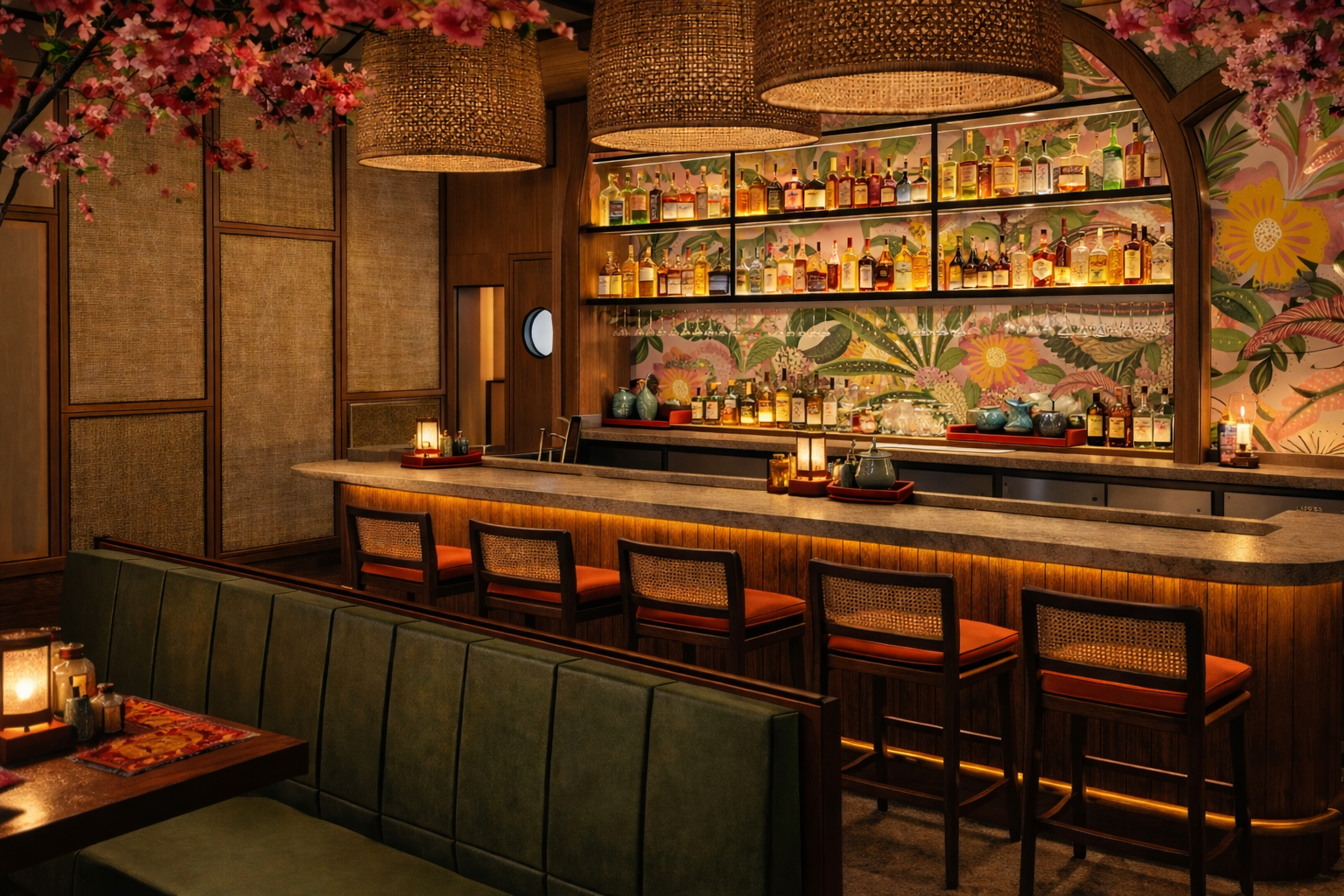 Pomelo is an upcoming Southeast Asian bar and restaurant concept coming to Orlando's Mills 50 District.