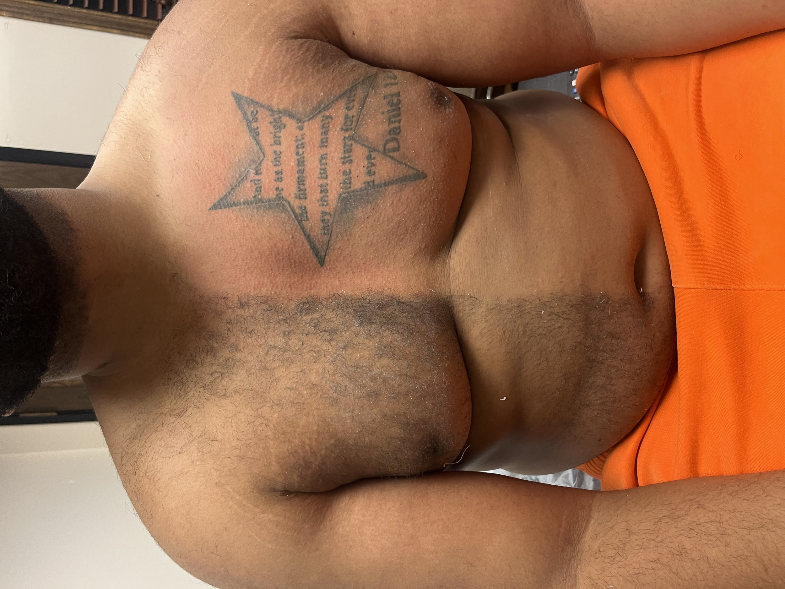 mens chest hair removal before and after waxing