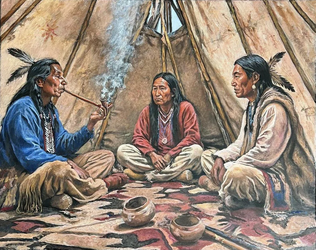 Circle of Wisdom 24x30