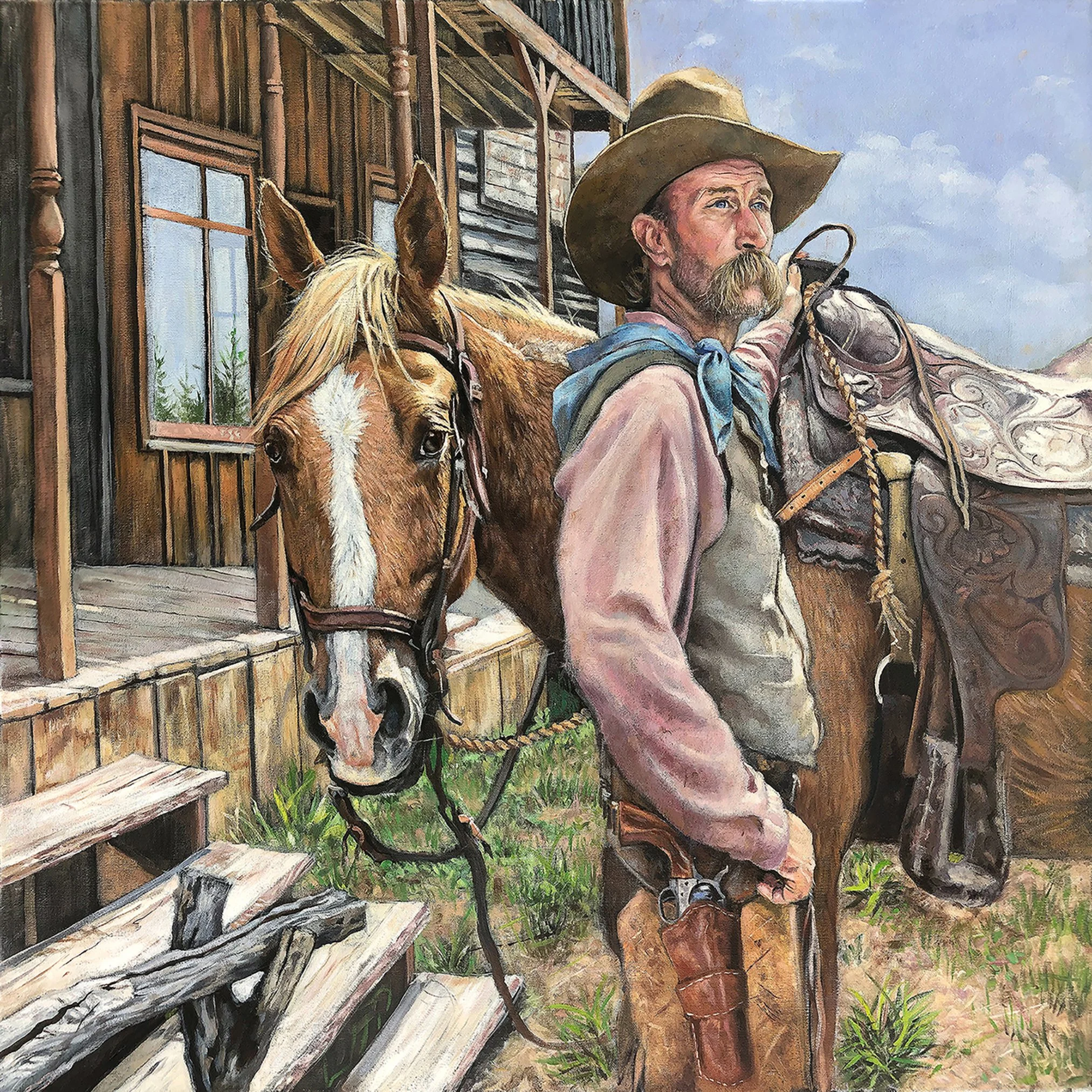 Just Passing Through 30 x 30