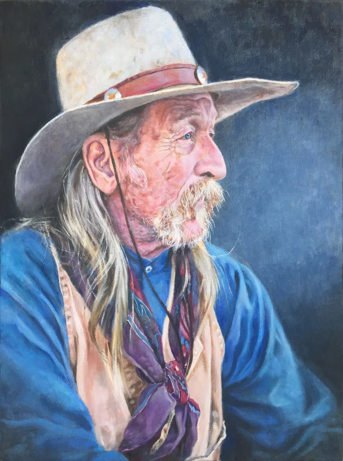 Alone Too Long  24x18