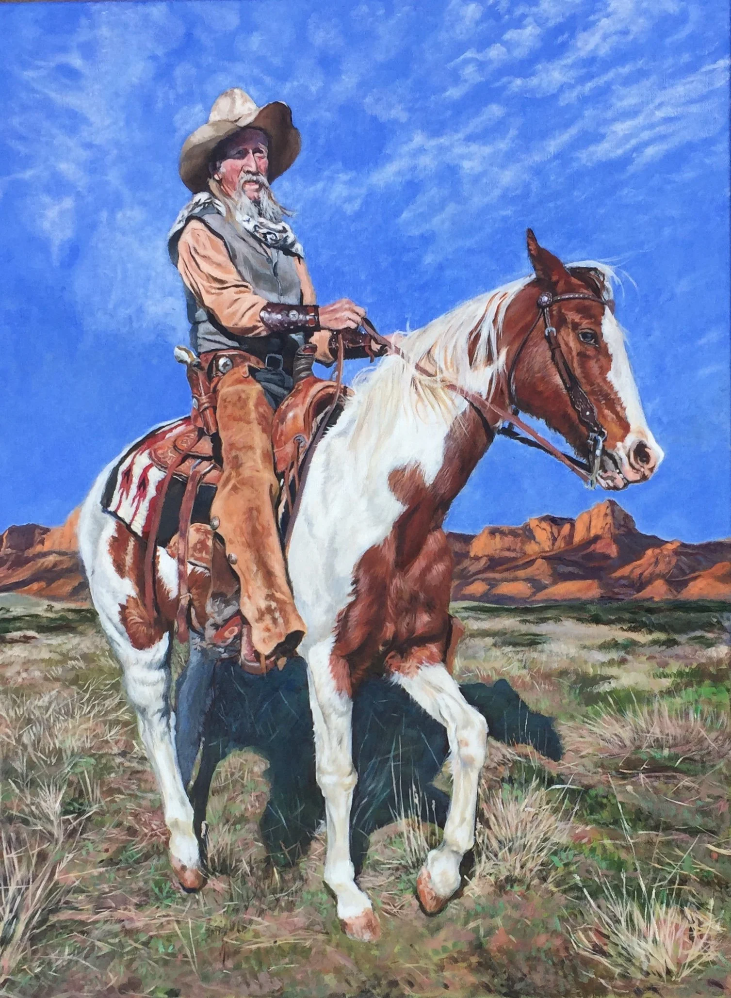 Riding Gringo  40 x 30