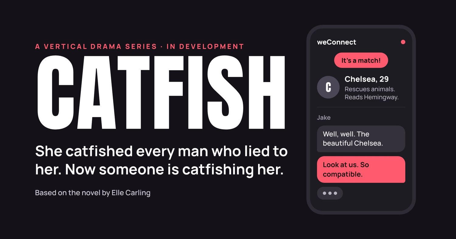 CATFISH key art: She catfished every man who lied to her. Now someone is catfishing her.