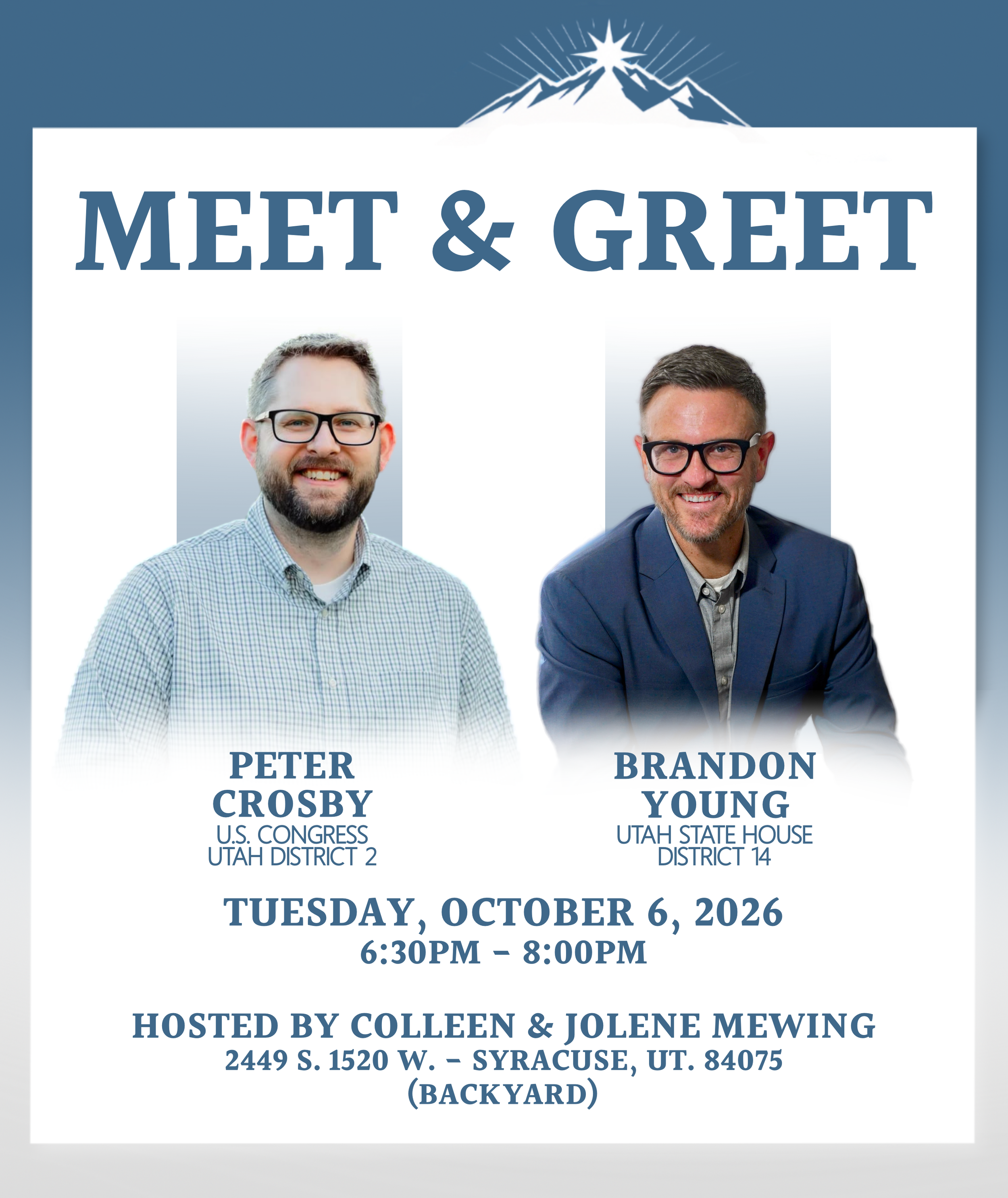 Meet & Greet with Peter Crosby