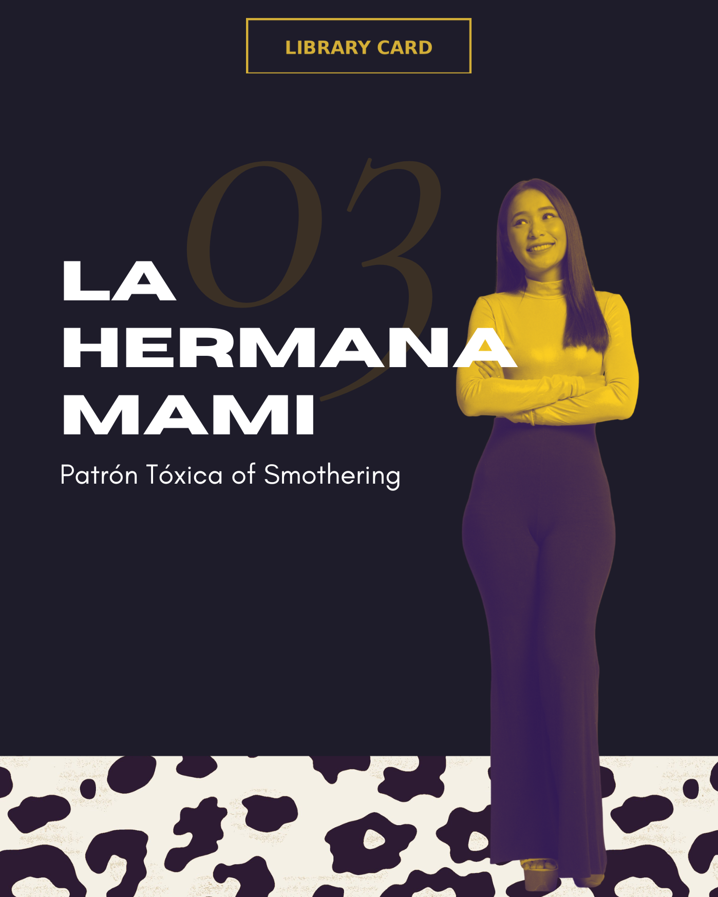 03 La Hermana Mami - The Empress - Tóxica Tarot Library Card