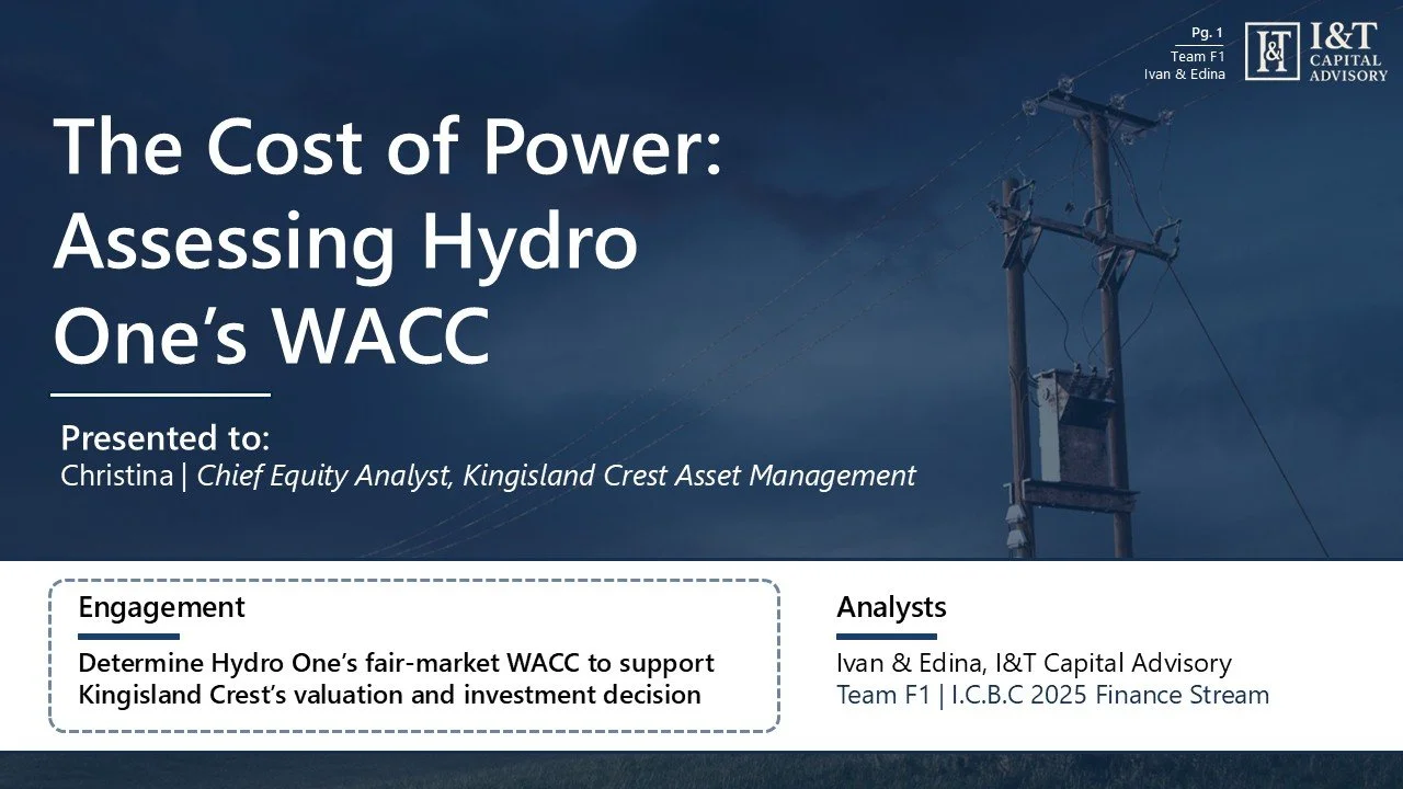 Preliminary Case | Hydro One