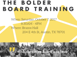I Live Here I Give Here Co-Presenting The Bolder Board Training with Notley