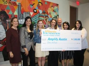 St. David's Foundation Announces $1 Million Matching Donation to Amplify Austin For Partners