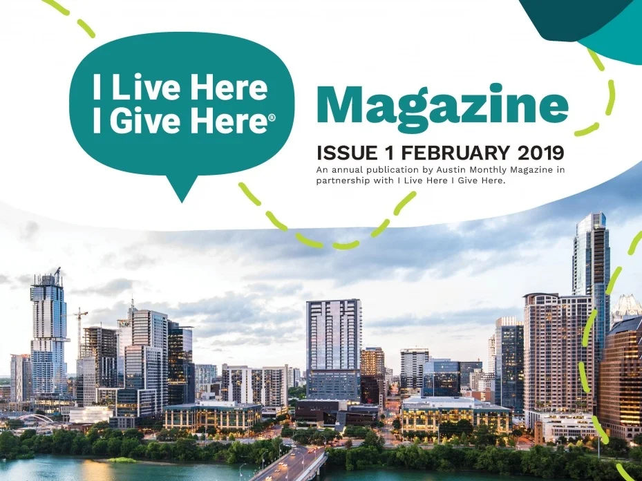 Introducing The I Live Here I Give Here Magazine