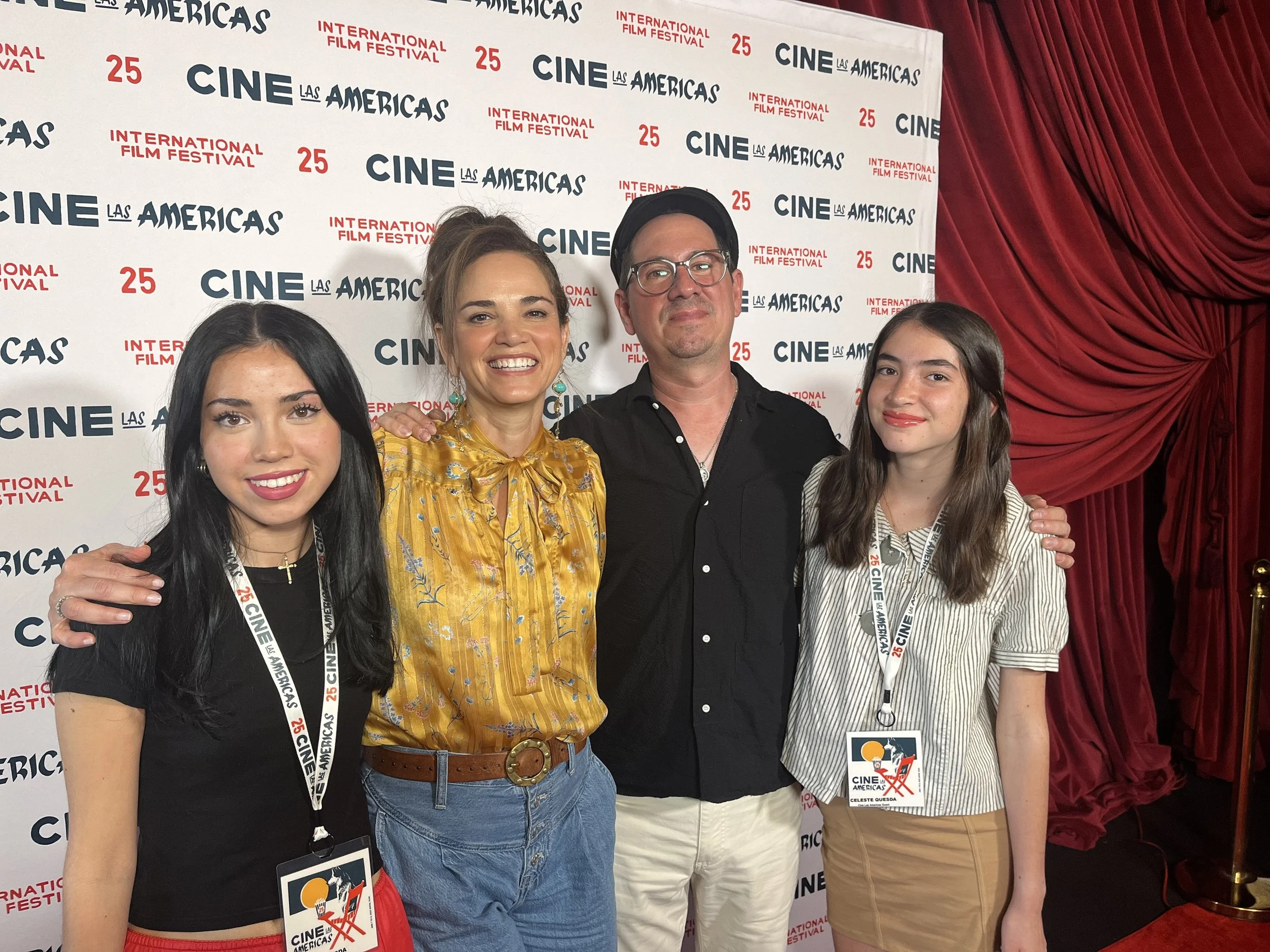 CIne Las Americas entire family throughout the years.jpg