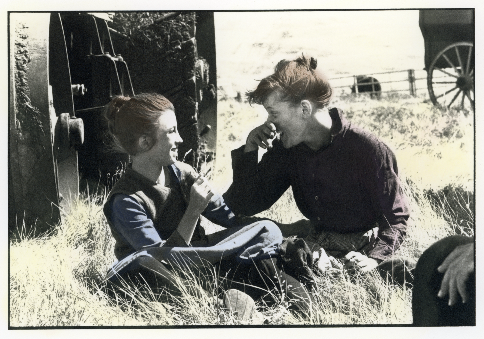 Linda Manz and Jackie Shultis