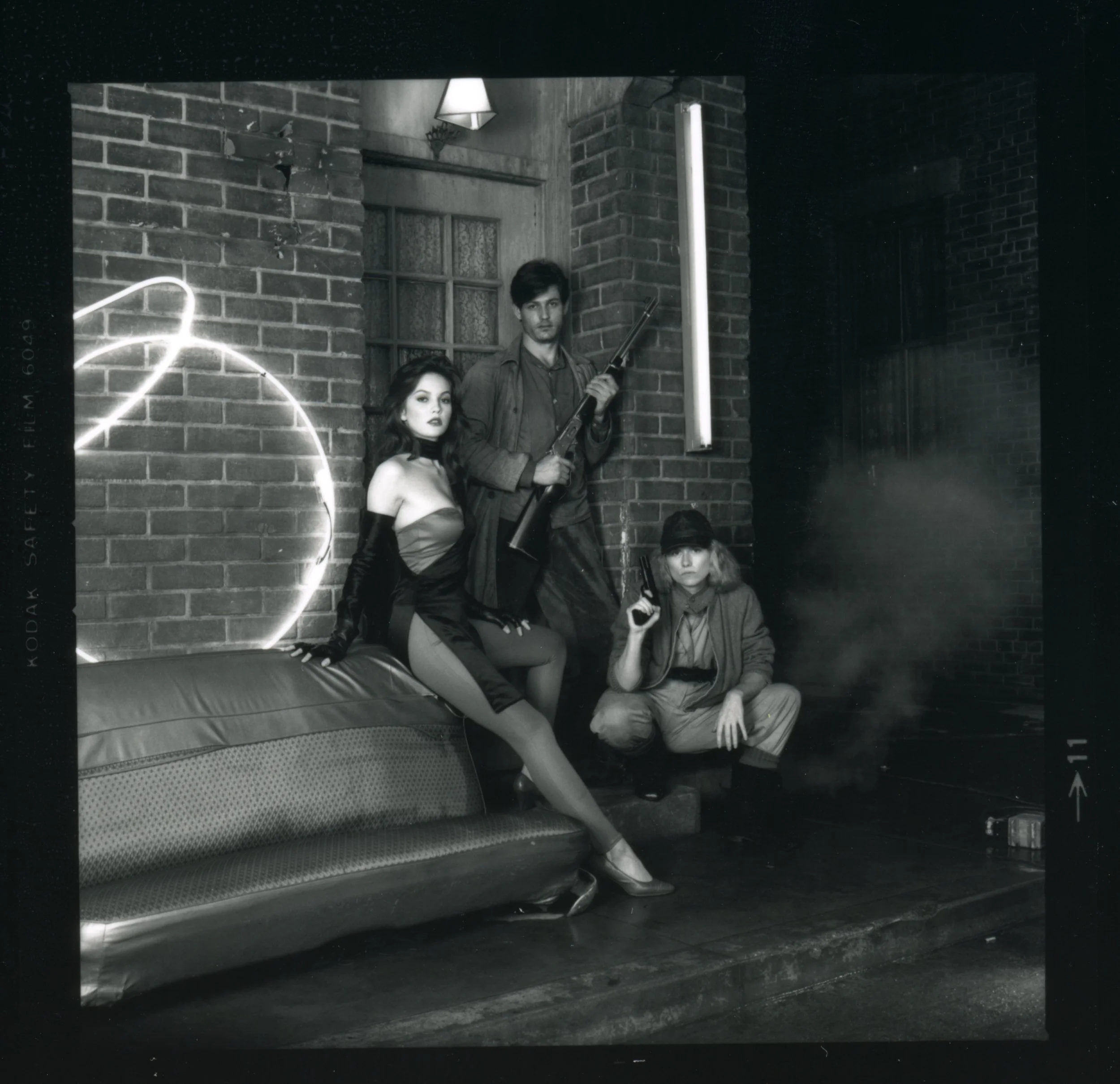 Diane Lane, Michael Paré, and Amy Madigan
