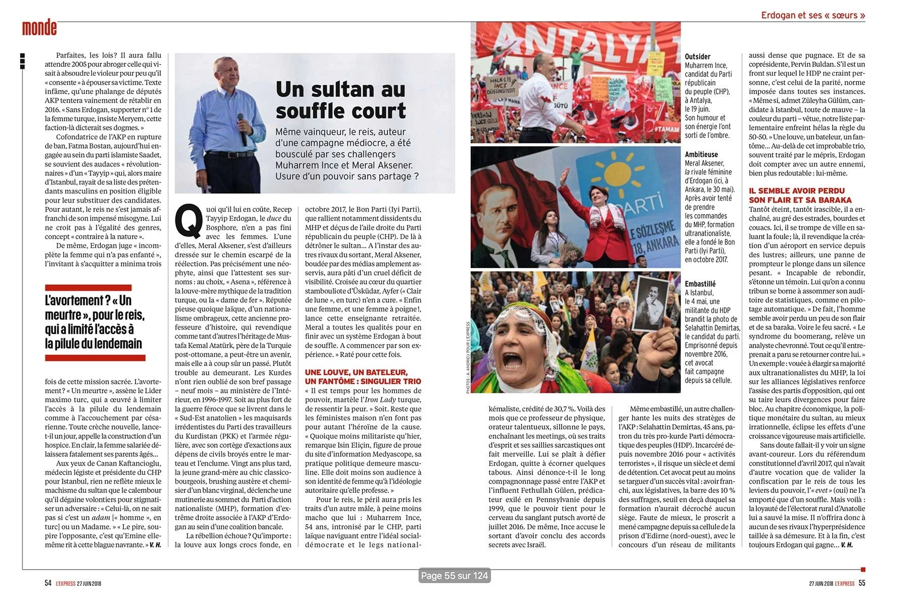 L'Express, June 27, 2018