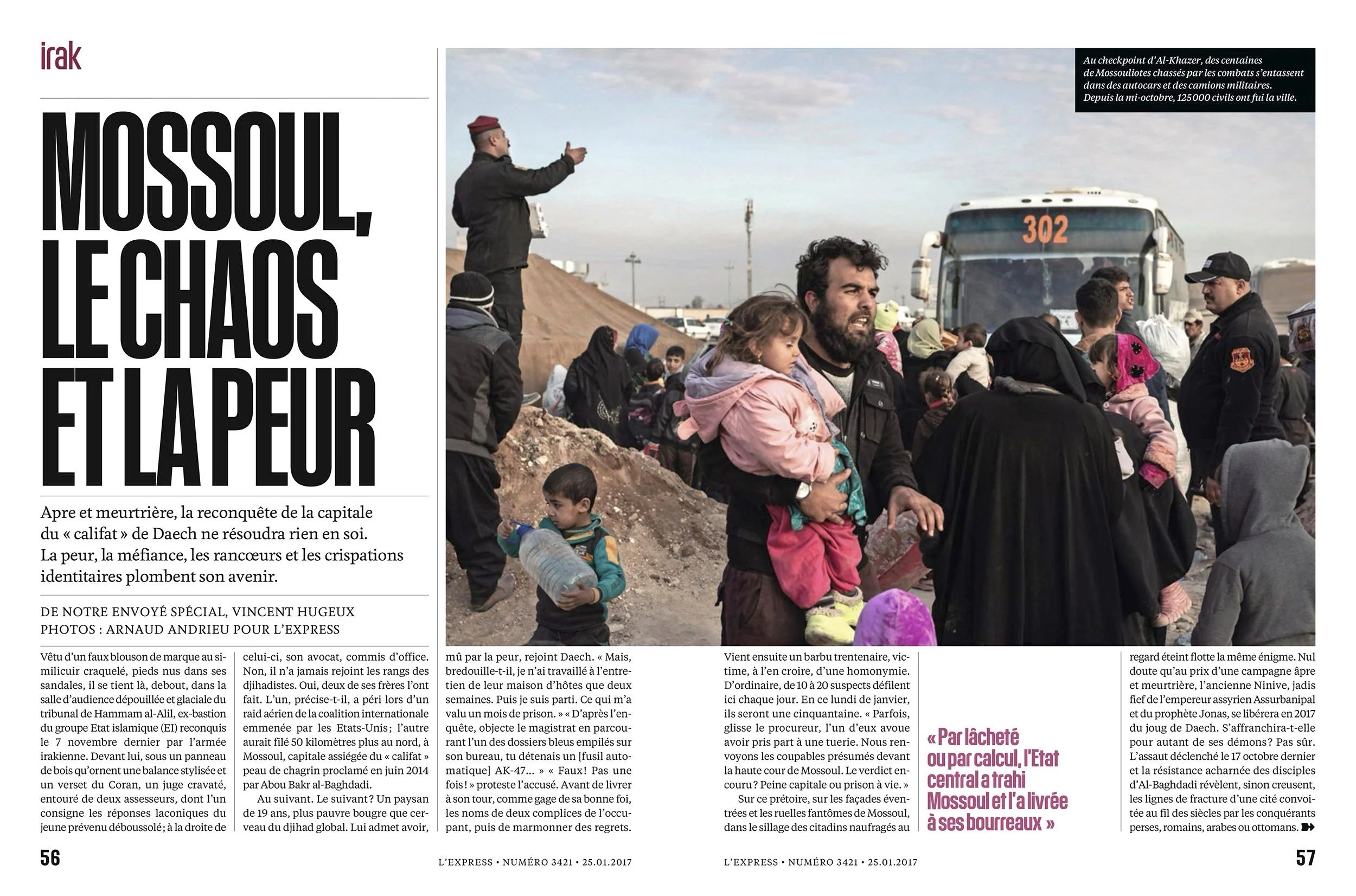 L'Express, January 25, 2017