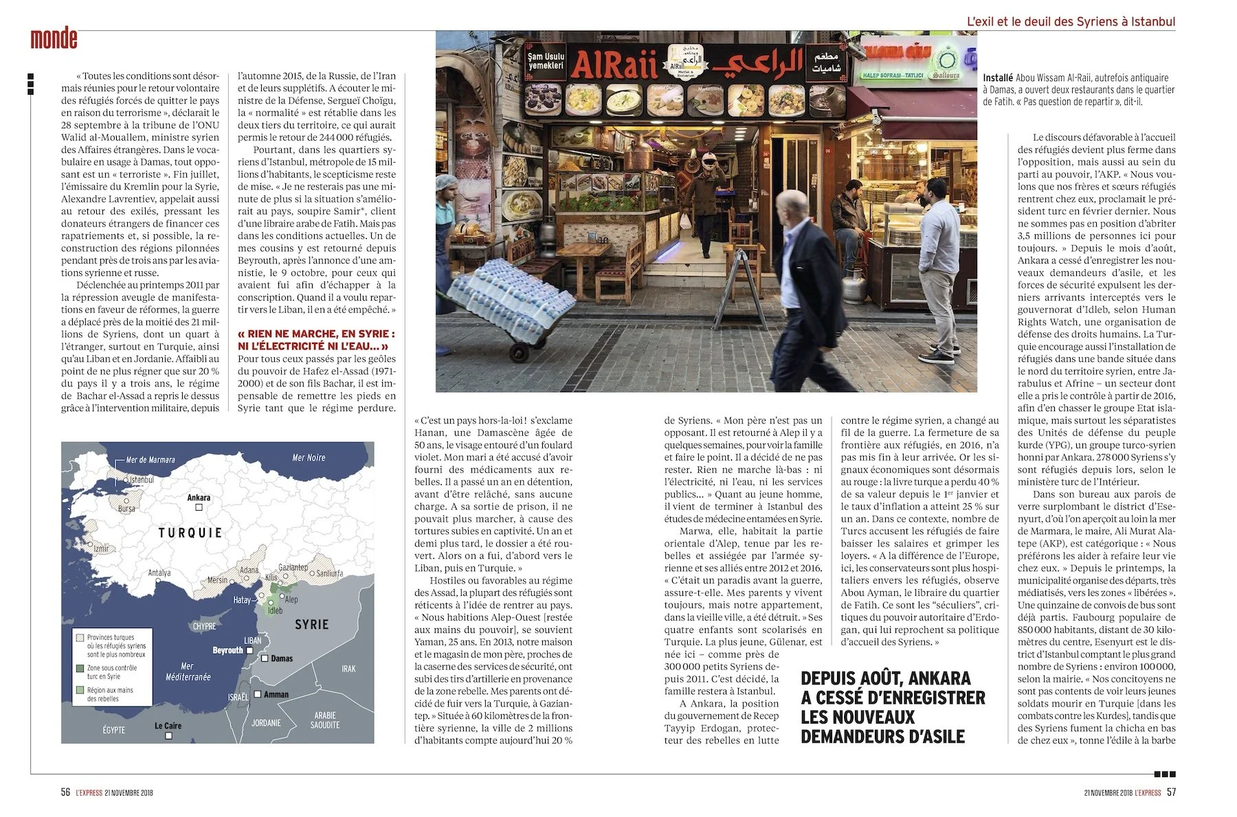 L'Express, November 21, 2018