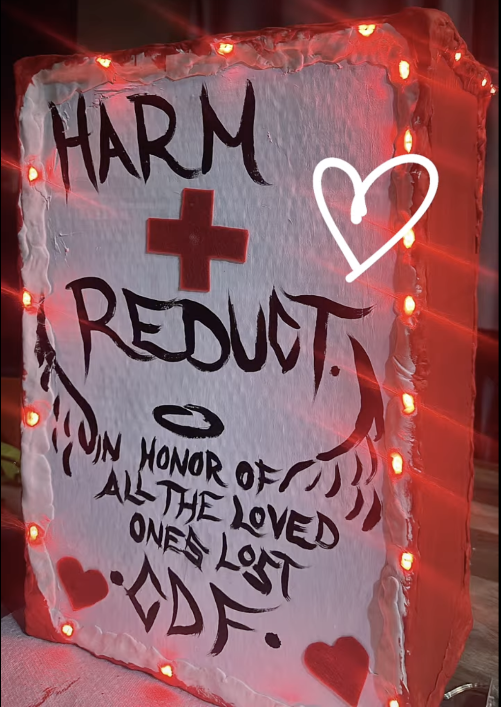 Harm reduction booth