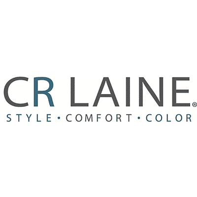 Logo of CR Laine with the tagline 'Style. Comfort. Color.'