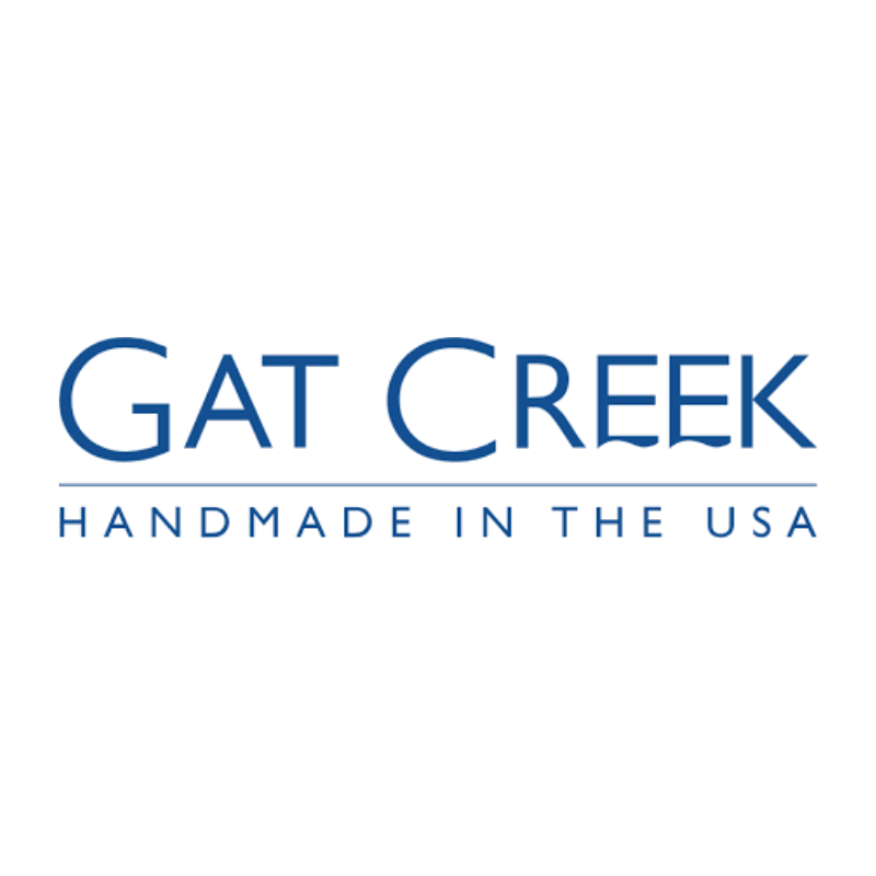 Gat Creek logo with the text 'Handmade in the USA' underneath.