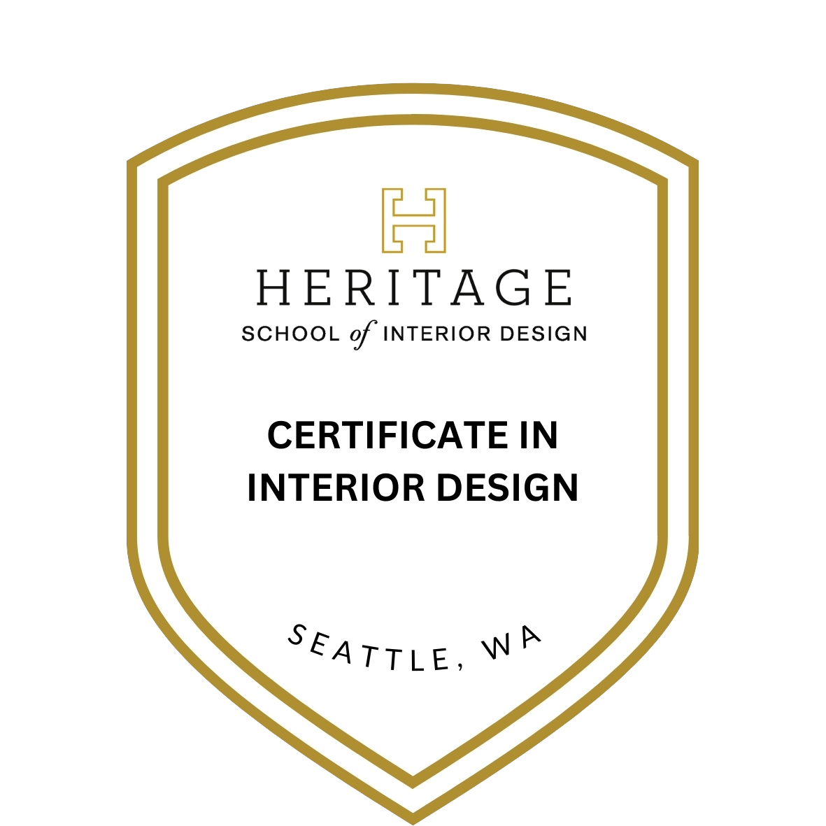 Interior Design Certification Badge
