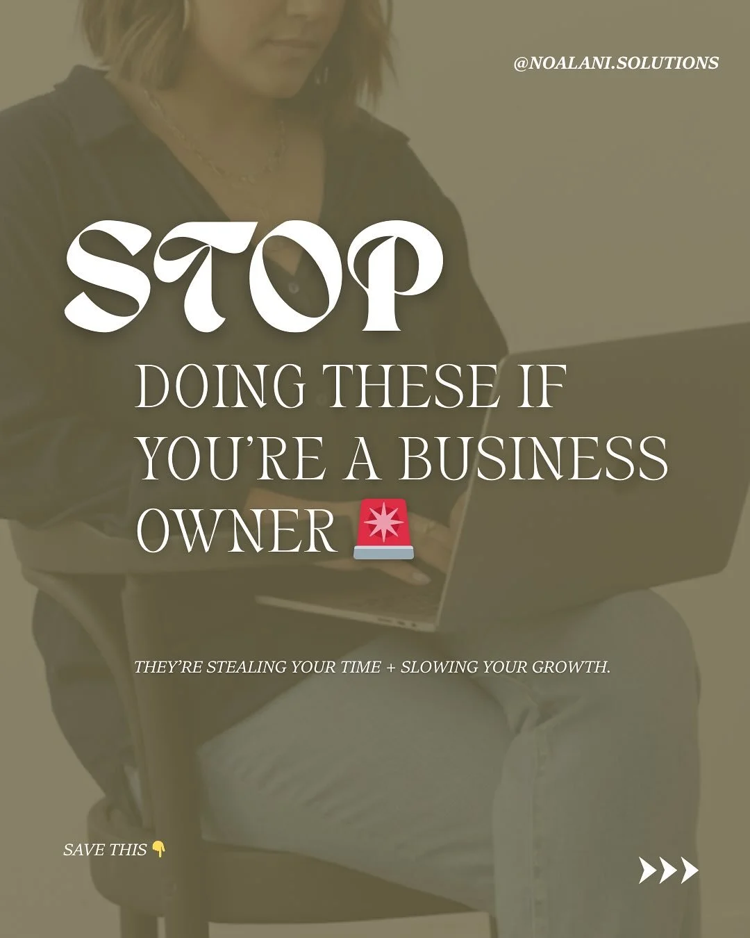 You don&rsquo;t have to do EVERYTHING to be successful. 

Most business owners aren&rsquo;t overwhelmed because they&rsquo;re bad at what they do. They&rsquo;re overwhelmed because they&rsquo;re doing TOO MUCH. 

If this hits home, it might be time t