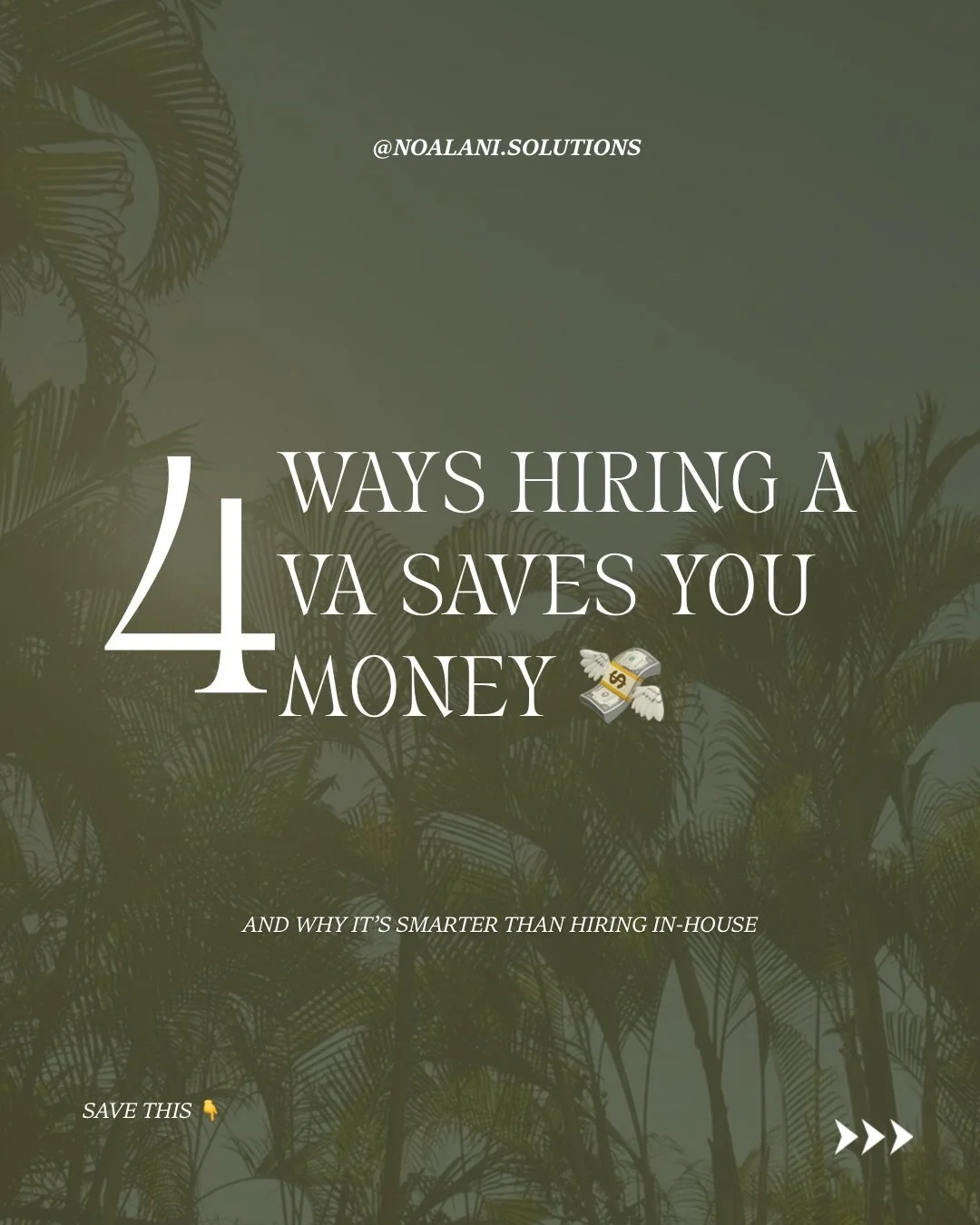 Hiring a VA isn&rsquo;t an expense &mdash; it&rsquo;s a smart business decision 💡

If you&rsquo;re doing everything yourself, you&rsquo;re likely paying with time, energy, and missed opportunities.

A VA helps you:
✔️ Cut overhead
✔️ Focus on growth