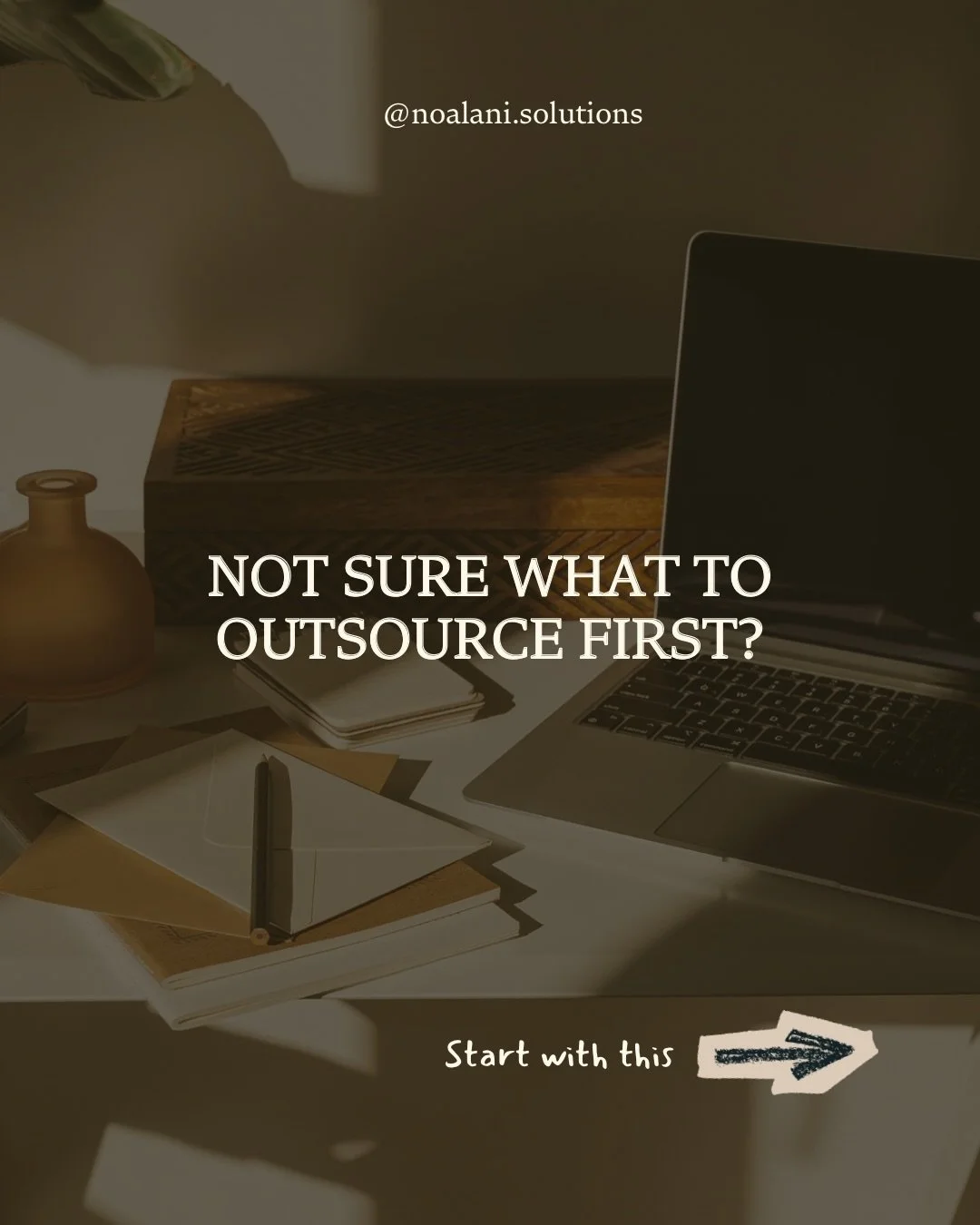 Outsourcing doesn&rsquo;t have to feel complicated.
If a task is:

⚡️stealing your time
⚡️draining your energy
⚡️keeping you from focusing on growth

&hellip;it&rsquo;s probably the right place to start.

FOLLOW me for more business tips or if you&rs