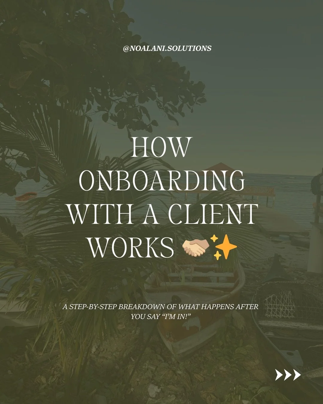 When you work with me, there&rsquo;s a clear process. No chaos. No guessing. No &ldquo;wait, what are we doing again?&rdquo;

From discovery to execution, every step is intentional so we can build systems that actually support your growth &mdash; not