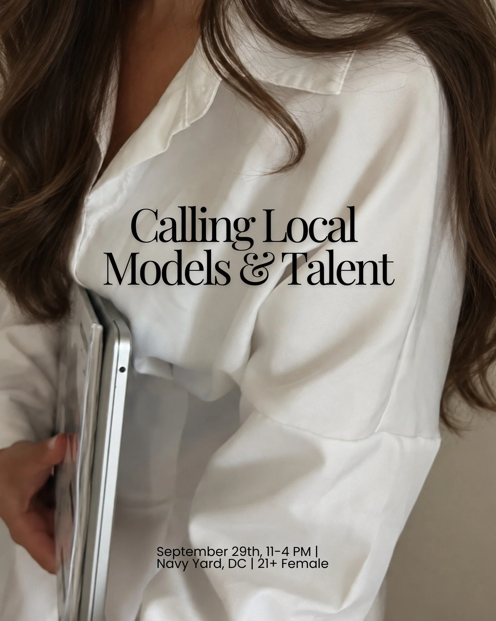 MODEL CALL | WASHINGTON, DC BASED (OPEN)

We&rsquo;re looking for 21+ female models to be part of an upcoming content shoot in Navy Yard, DC.

The shoot will capture lifestyle-focused content in a fun, social setting. Come camera-read and spend a few