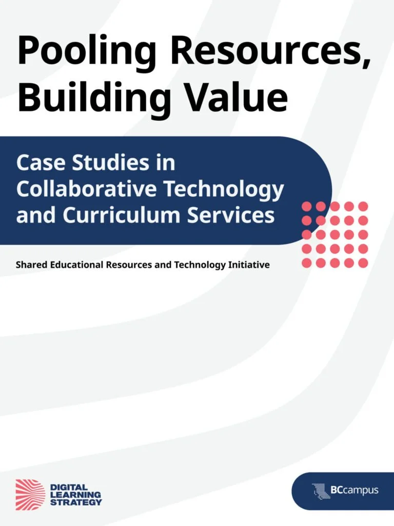 SERT Case Study Book Cover for Pooling Resources, Building Value