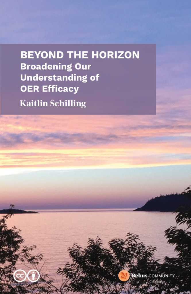 New OER on Efficacy: Beyond the Horizon