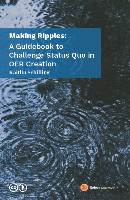 Overview of Making Ripples: What's in new OER Guide