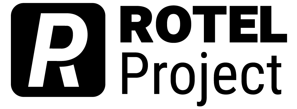 Black background with large white letter 'R' and smaller white text saying 'Real Madrid'