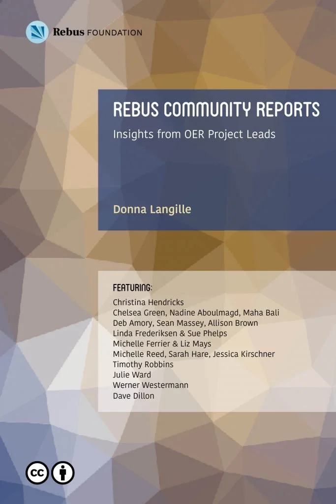 Insights from OER Project Leads Book Cover