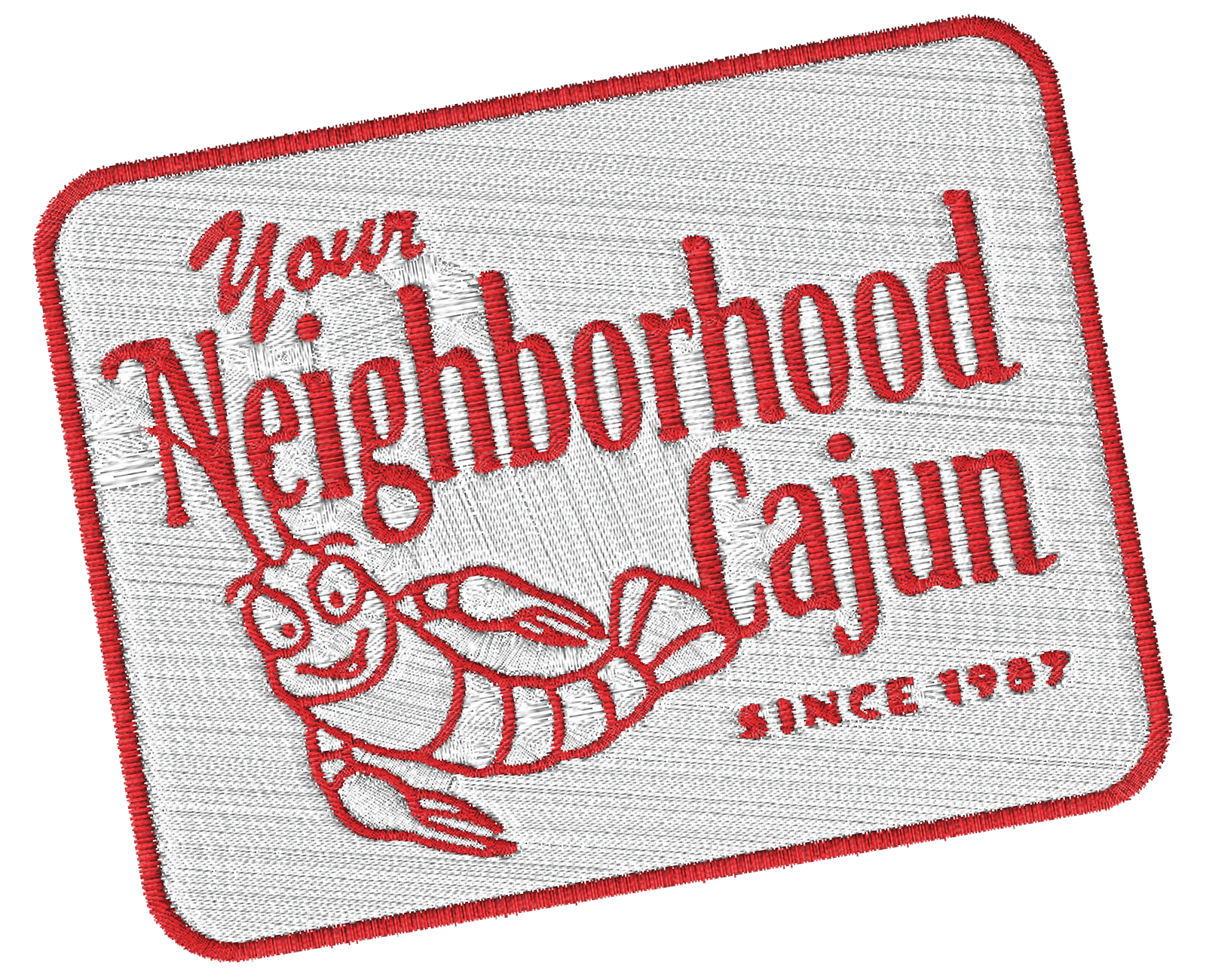 Bayou Bar graphic "Your Neighborhood Cajun"