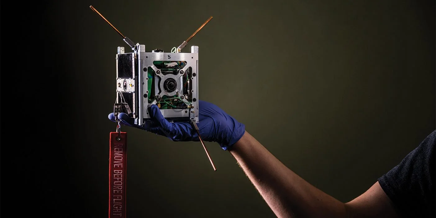 Cubesat in Space