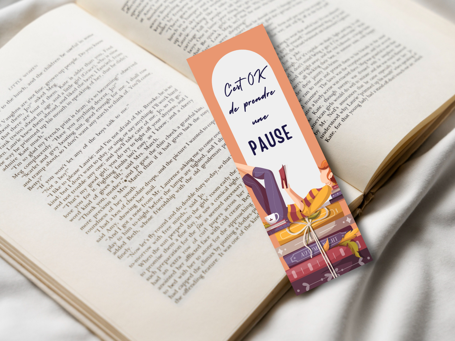 Marque-page | Pause méritée