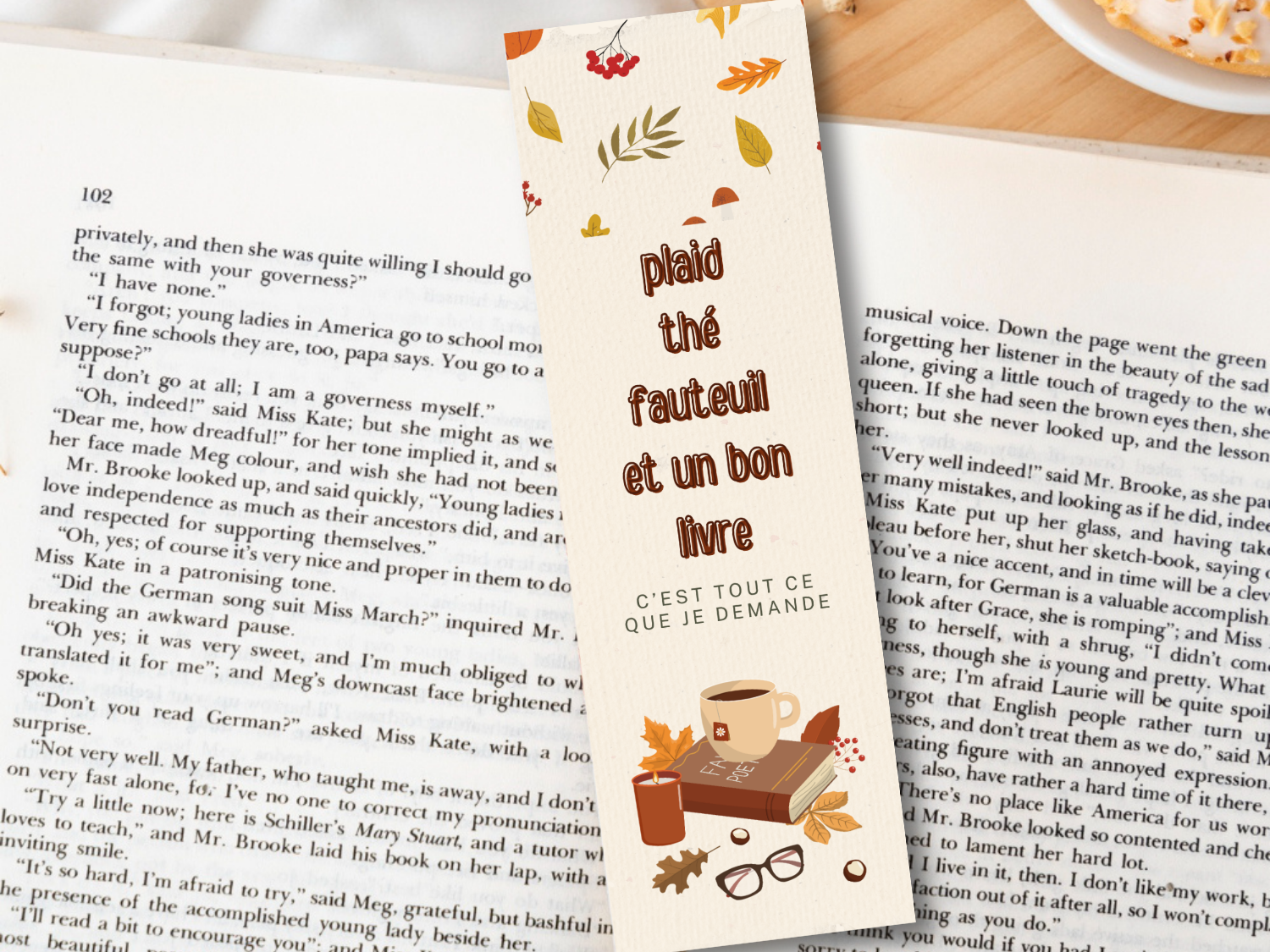 Marque-page | Cozy thé