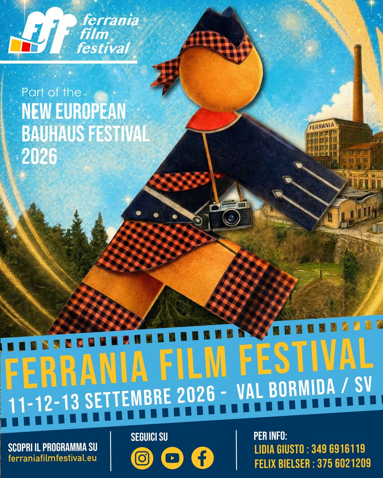 l’avq sarà presente al ferrania film festival