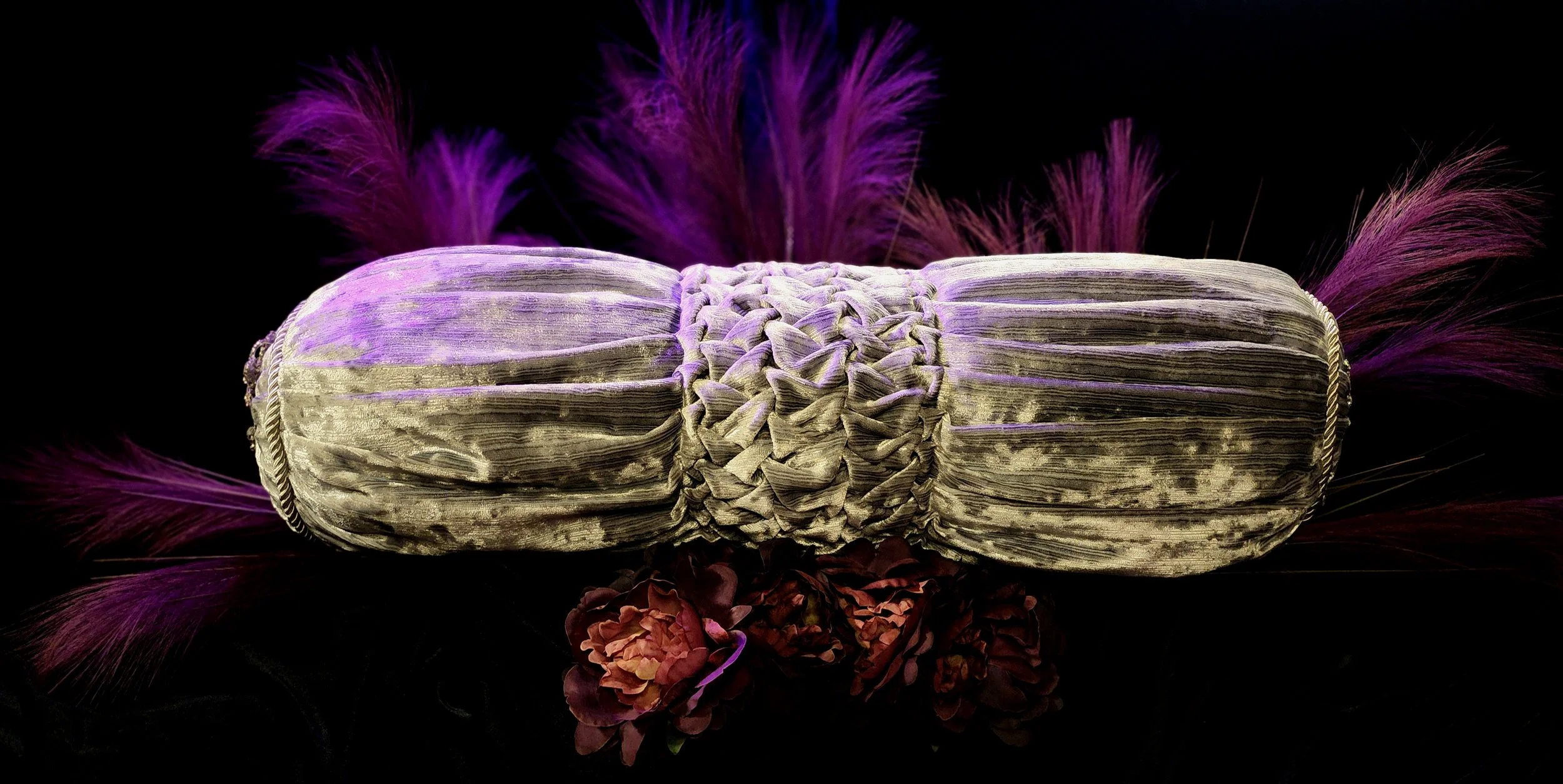 Pillow Talk - Canadian Smocked Bolster Pillow