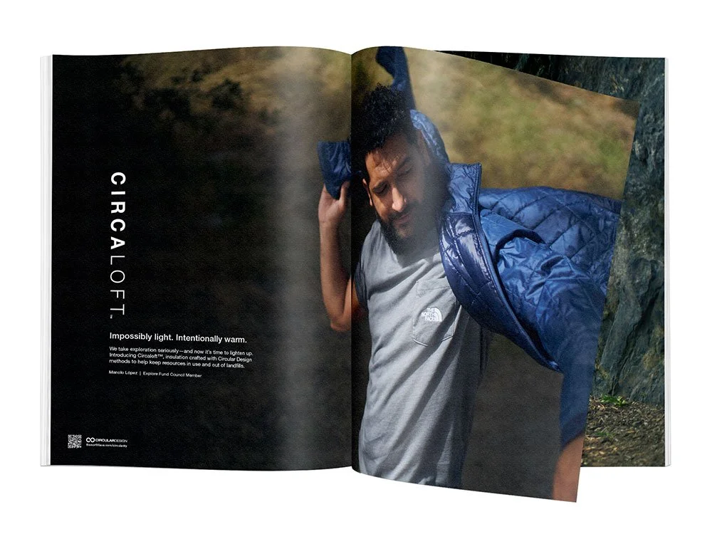 The North Face Circaloft | Manolo Lopez Print Ad