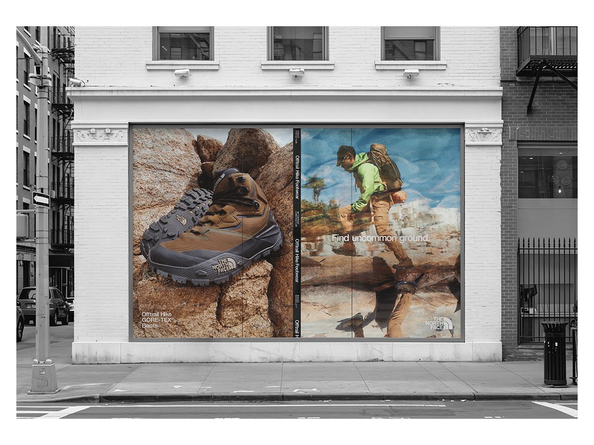 The North Face Offtrail Hike | Window Display