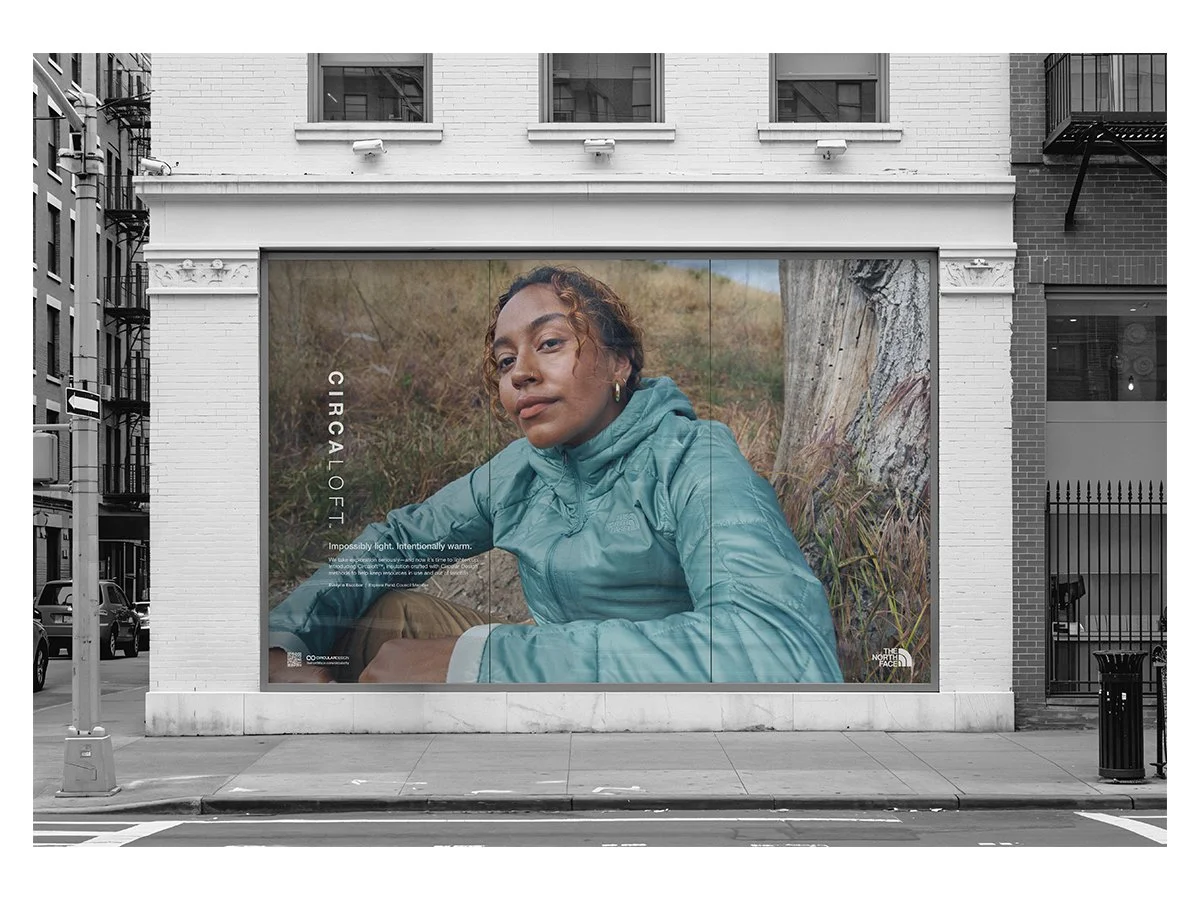 The North Face Circaloft | Evelynn Escobar Window Display