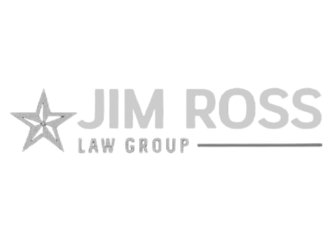 Logo with a star on the left and the text 'JIM ROSS LAW GROUP' in bold letters.