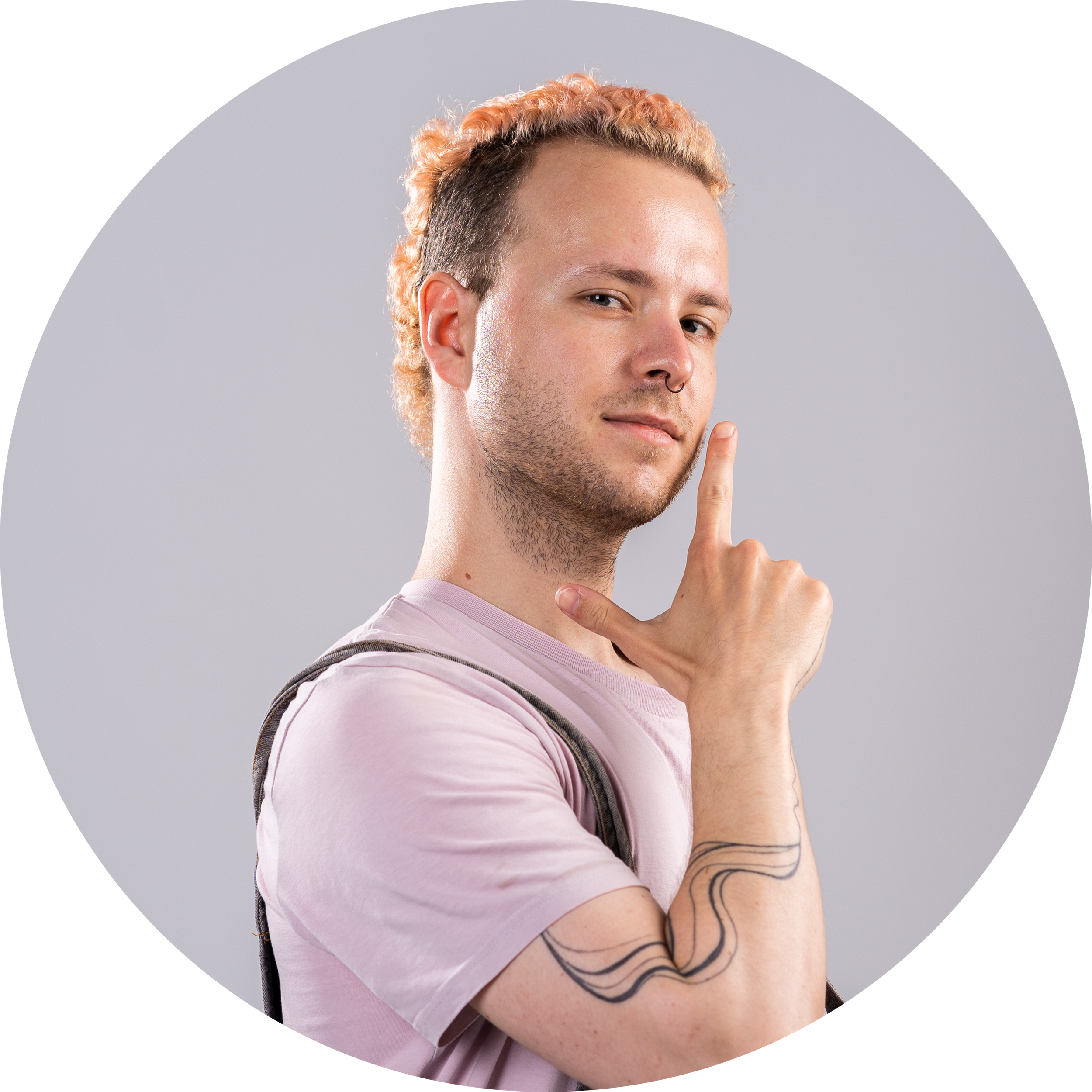 Portrait of Nathanael van den Berg, design lead and system design