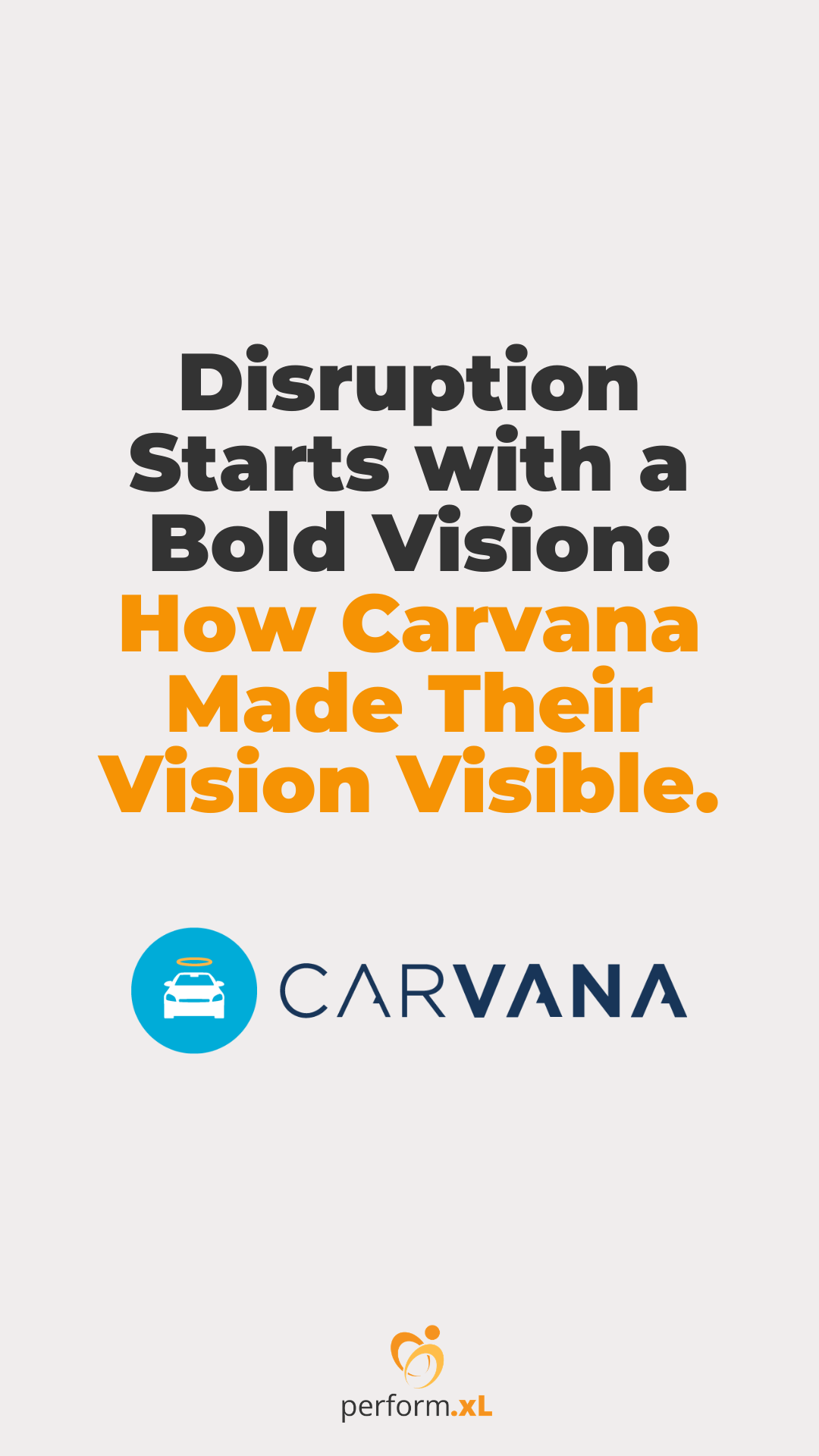 Disruption Doesn’t Start with Technology - It Starts with Vision