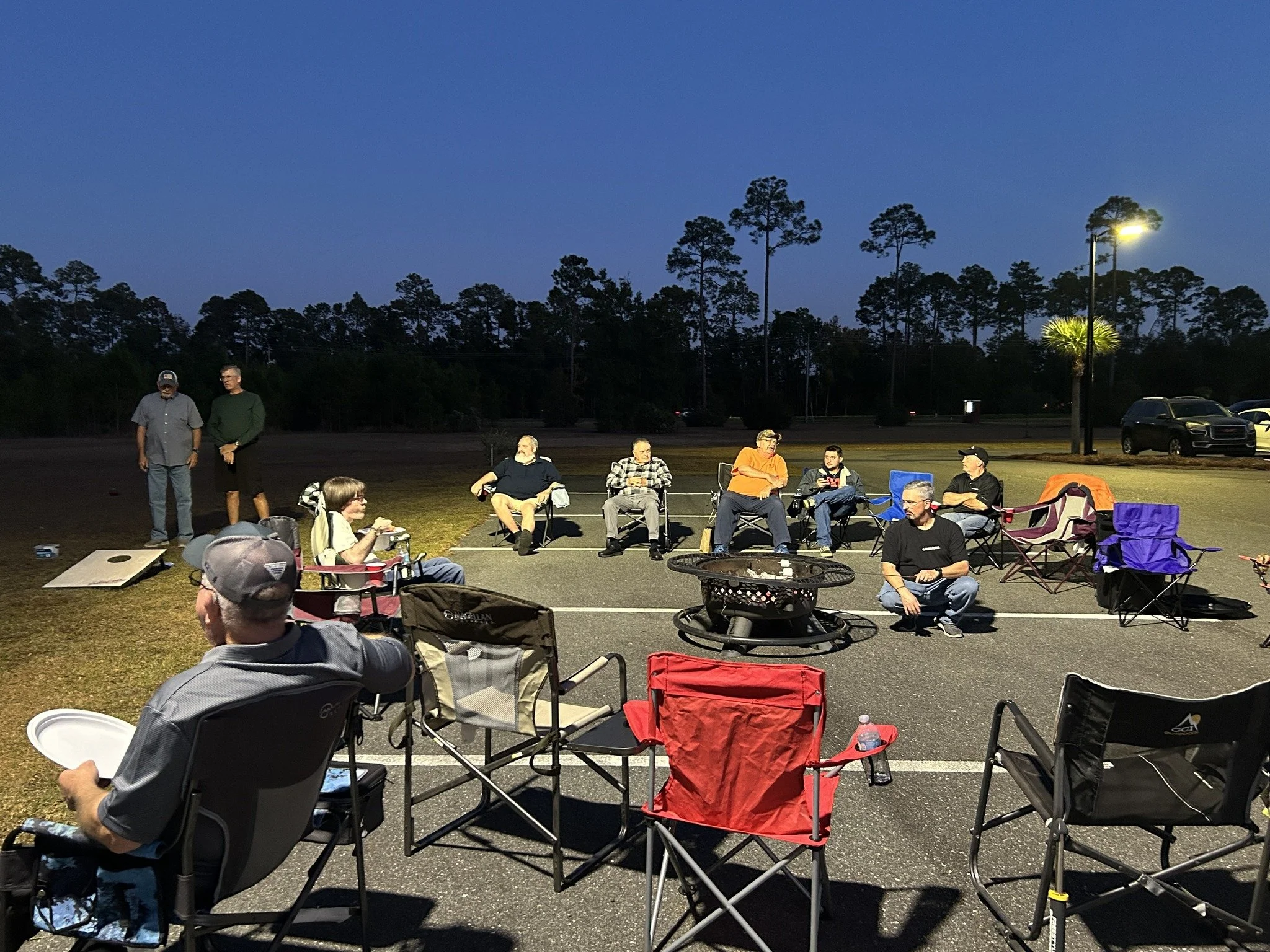 Men's Campfire Cookout