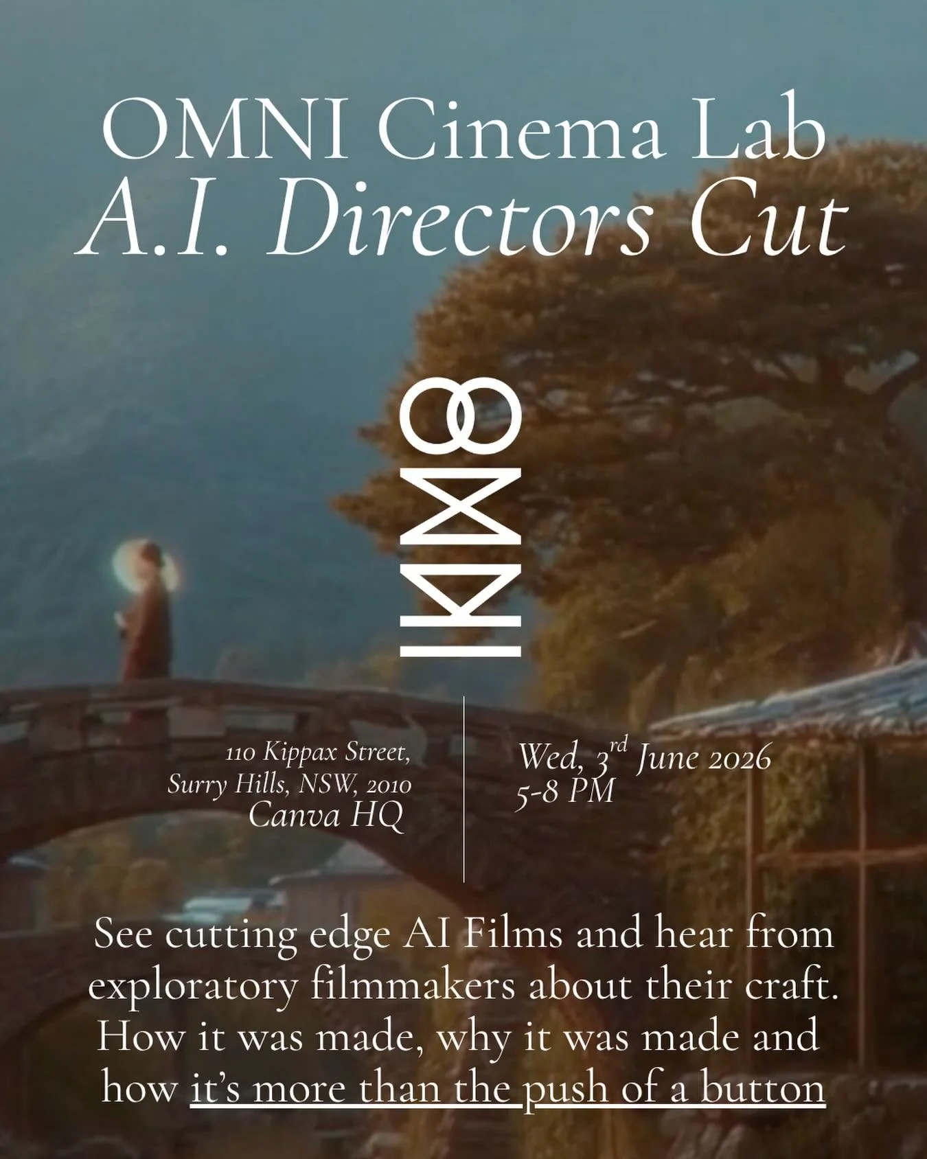 Cinema has always evolved through new tools. AI is simply the next shift.

OMNI Cinema LAB: AI Director Cut brings together directors working across film, VFX, and emerging media to speak openly about how AI is changing their creative process in real